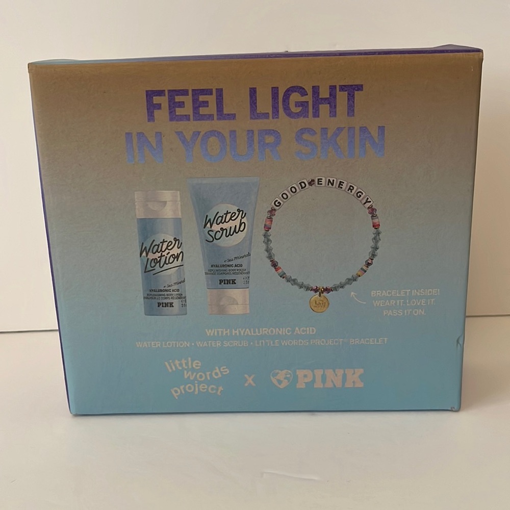 FEEL LIGHT IN YOUR SKIN! PINK BRAND!